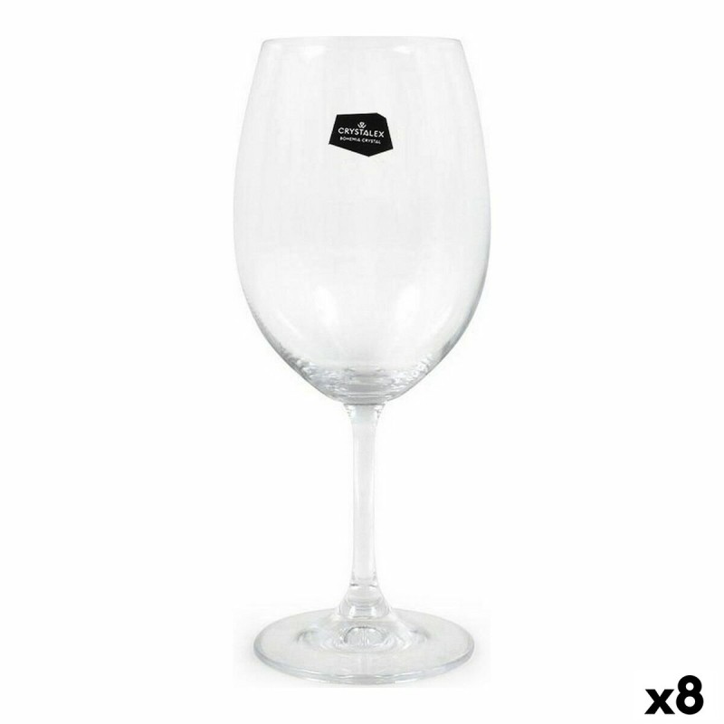 verre de vin Crystalex Lara Transparent Verre (6 Unités) (8 Unités) (450 cc)