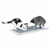 Kratzbaum für Katzen Trixie Grau Hellgrau Polyester Sisal EVA 55 × 35 cm