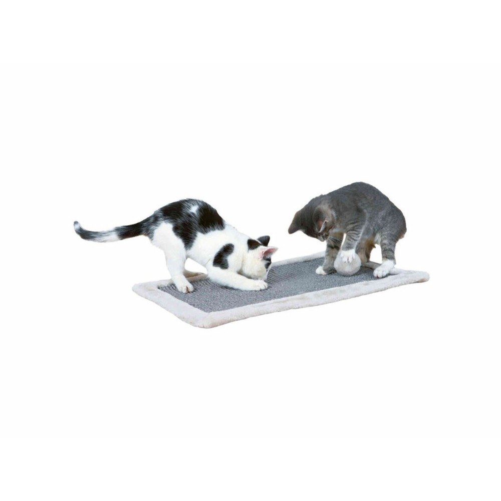 Kratzbaum für Katzen Trixie Grau Hellgrau Polyester Sisal EVA 55 × 35 cm