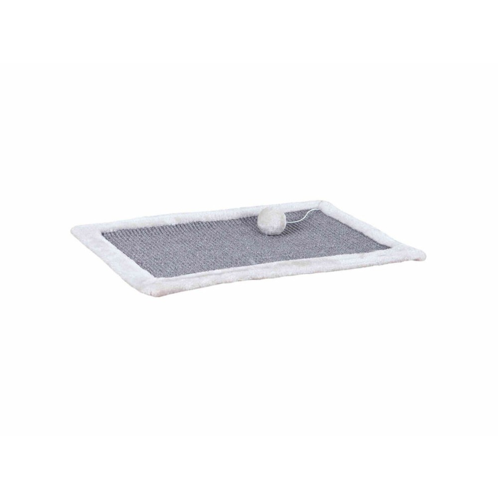 Scratching Post for Cats Trixie Grey Light grey Polyester Sisal EVA 55 × 35 cm