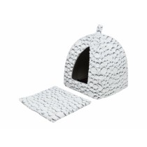 Cabane Trixie Blanc Gris 32 × 42 × 32 cm