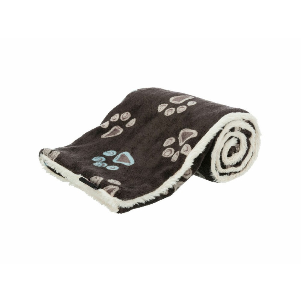 Decke für Haustiere Trixie Jimmy Beige Taupe Polyester 100 × 70 CM