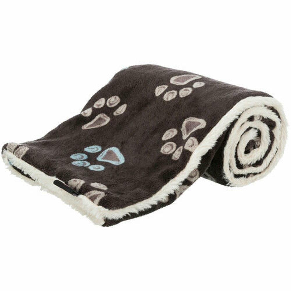 Decke für Haustiere Trixie Jimmy Beige Taupe Polyester 100 × 70 CM
