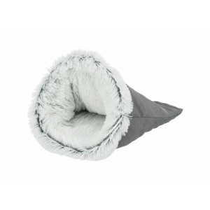 Haustierbettchen Trixie Harvey Weiß Schwarz Grau Polyester Plüsch Ø 30 × 50 CM