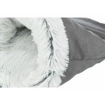 Haustierbettchen Trixie Harvey Weiß Schwarz Grau Polyester Plüsch Ø 30 × 50 CM