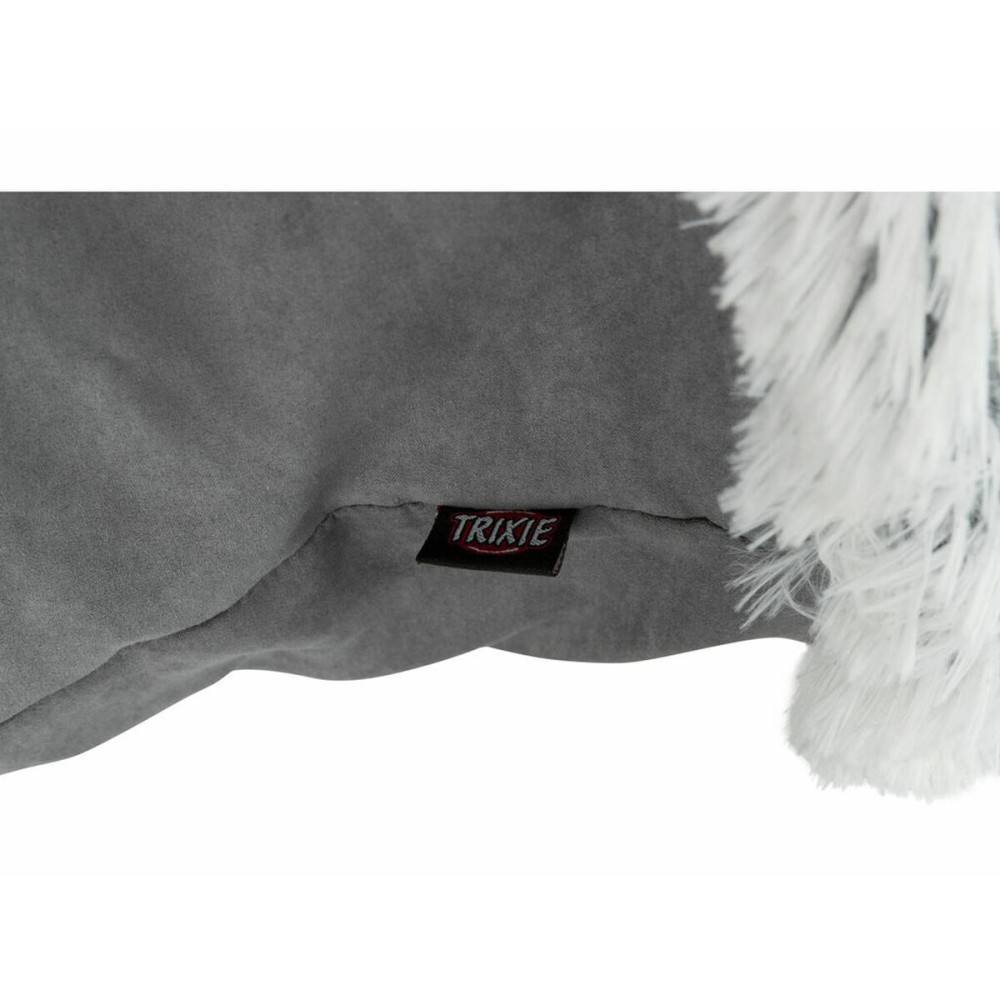 Haustierbettchen Trixie Harvey Weiß Schwarz Grau Polyester Plüsch Ø 30 × 50 CM