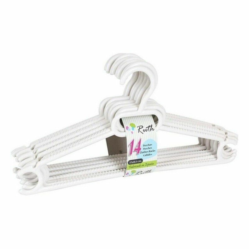 Hangers Ruth Dem Ruth Plastic 14 Pieces 37 x 18,5 x 8 cm (8 Units)