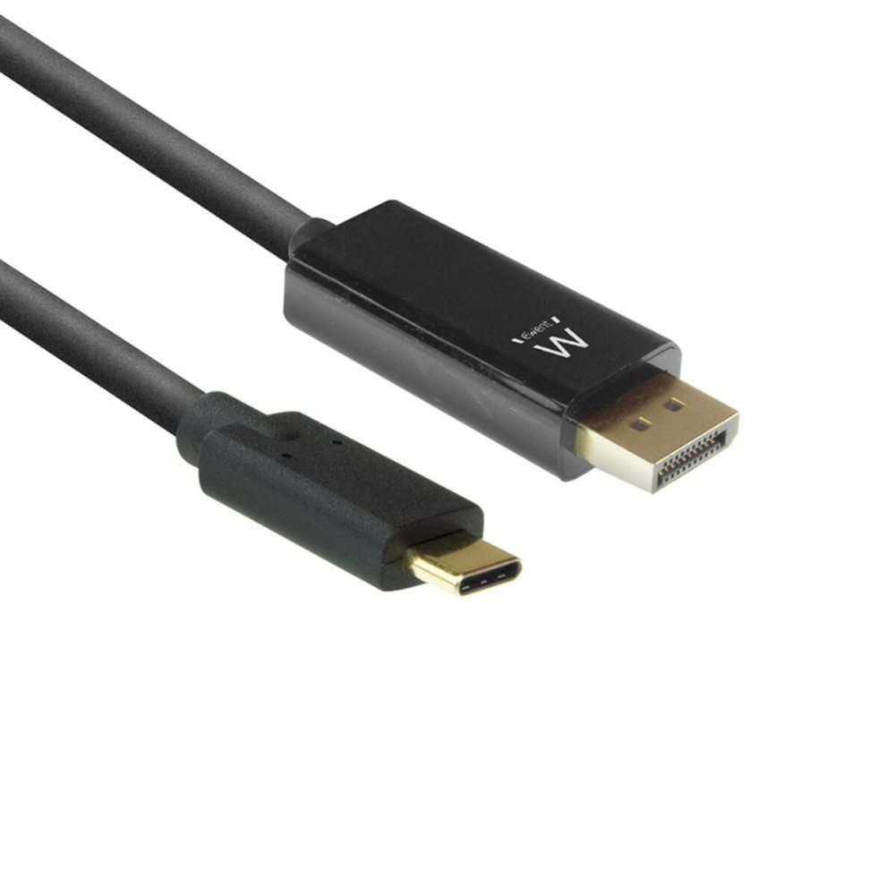 USB-Kabel Ewent Schwarz 2 m