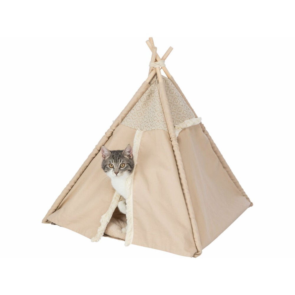 Haustierbettchen Trixie Beige 55 × 65 × 55 cm