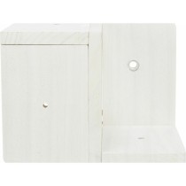 Wandhalterung Trixie Weiß Holz 16 × 21 × 16 CM