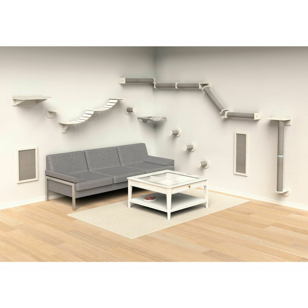 Wall Bracket Trixie White Wood 16 × 21 × 16 CM