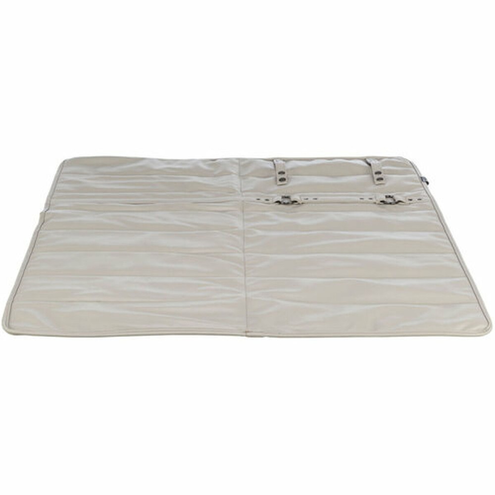 Decke für Haustiere Trixie CityStyle Hellgrau Polyester Polyurethan Kunstleder 80 × 80 cm