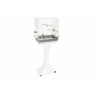 Vogelkäfig IMAC Grau 30 x 50 x 129 cm