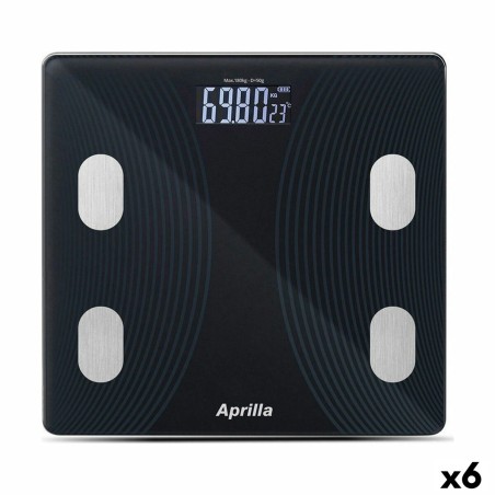 Balance Numérique avec Bluetooth Aprilla 26 x 26 x 2 cm (6 Unités)