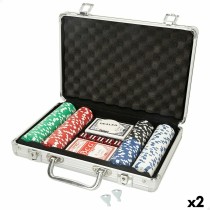 Poker-Set Colorbaby 2 Stück