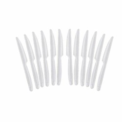 Reusable knife set Algon Transparent 36 Units