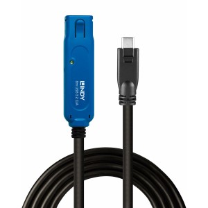 USB Cable LINDY 43381 8 m Black