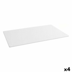 Tablett für Snacks Viejo Valle Bayahibe Melamine Weiß 53 x 32,5 x 0,6 cm (4 Stück)