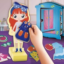 Educational Game Lisciani Giochi Magnetic Fashion Doll (FR)