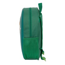 3D School Bag Real Betis Balompié Green 27 x 33 x 10 cm