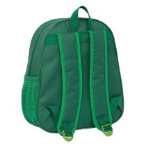 Schulrucksack 3D Real Betis Balompié grün 27 x 33 x 10 cm