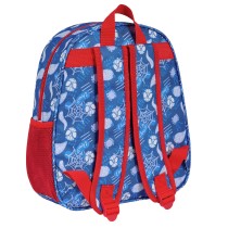 Schulrucksack 3D Spider-Man Rot Marineblau 27 x 33 x 10 cm