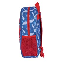 Schulrucksack 3D Spider-Man Rot Marineblau 27 x 33 x 10 cm