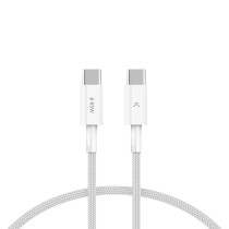 Câble USB KSIX Blanc 1 m