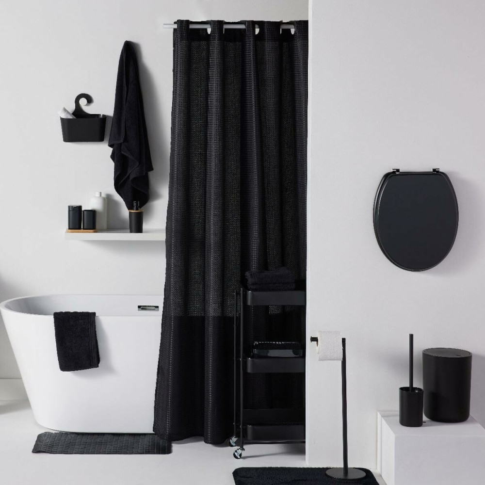 Tapis Antidérapant pour Baignoire TODAY HOY - UTILITY 40 x 60 cm Noir PVC