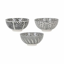 Bowl Alfares Nomi ø 15,5 x 7,7 cm Black 15 x 7,3 cm (18 Units)