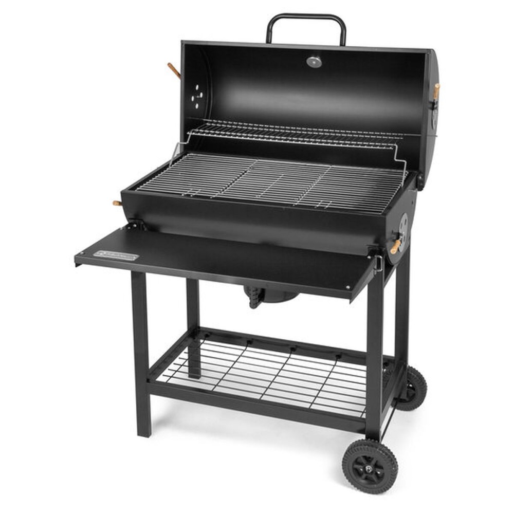 Kohlegrill mit Deckel und Rädern Fieldmann FZG 1007 Schwarz