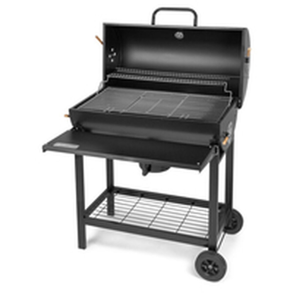 Barbecue à Charbon avec Couvercle et Roulettes Fieldmann FZG 1007 Noir