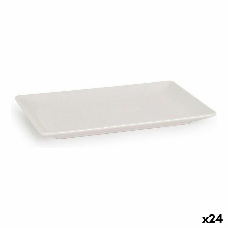 Serving Platter La Mediterránea Elite Rectangular 13 x 20 x 2 cm (24 Units) (13 x 20 cm)