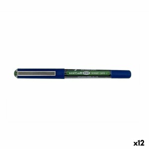 Flüssigtintenstift Uni-Ball Eye Ocean Care 0,7 mm grün (12 Stück)