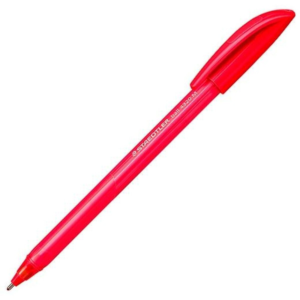 Kugelschreiber-Set Staedtler Ball 4320 Rot 1 mm (100 Stück)