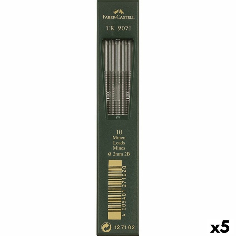 Recharge de mine Faber-Castell TK 9071 2 mm (5 Unités)