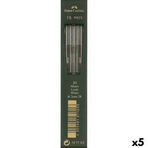 Pencil lead replacement Faber-Castell TK 9071 2 mm (5 Units)