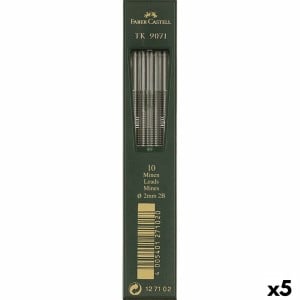 Recharge de mine Faber-Castell TK 9071 2 mm (5 Unités)