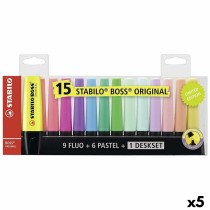 Fluoreszenzmarker-Set Stabilo Boss Bunt (5 Stück)