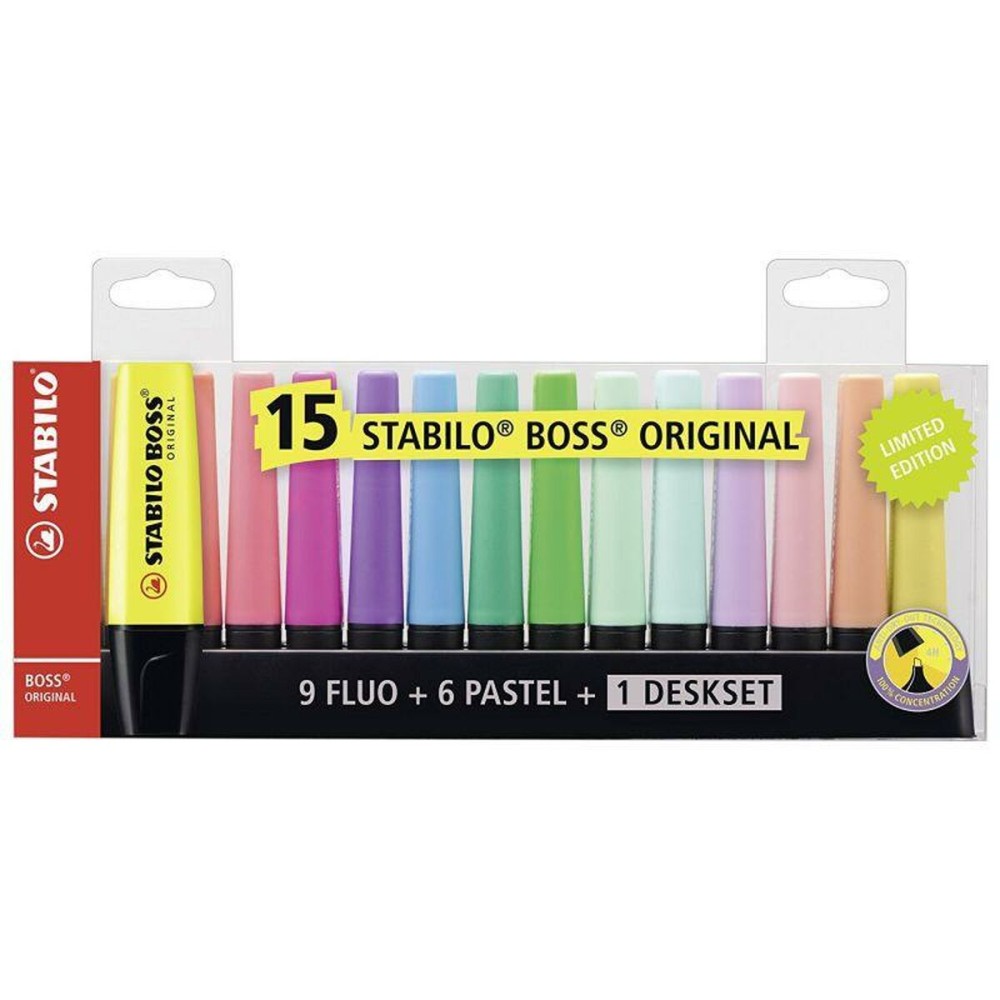 Fluoreszenzmarker-Set Stabilo Boss Bunt (5 Stück)