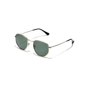 Unisex-Sonnenbrille Hawkers SIXGON DRIVE Gold Ø 51 mm grün