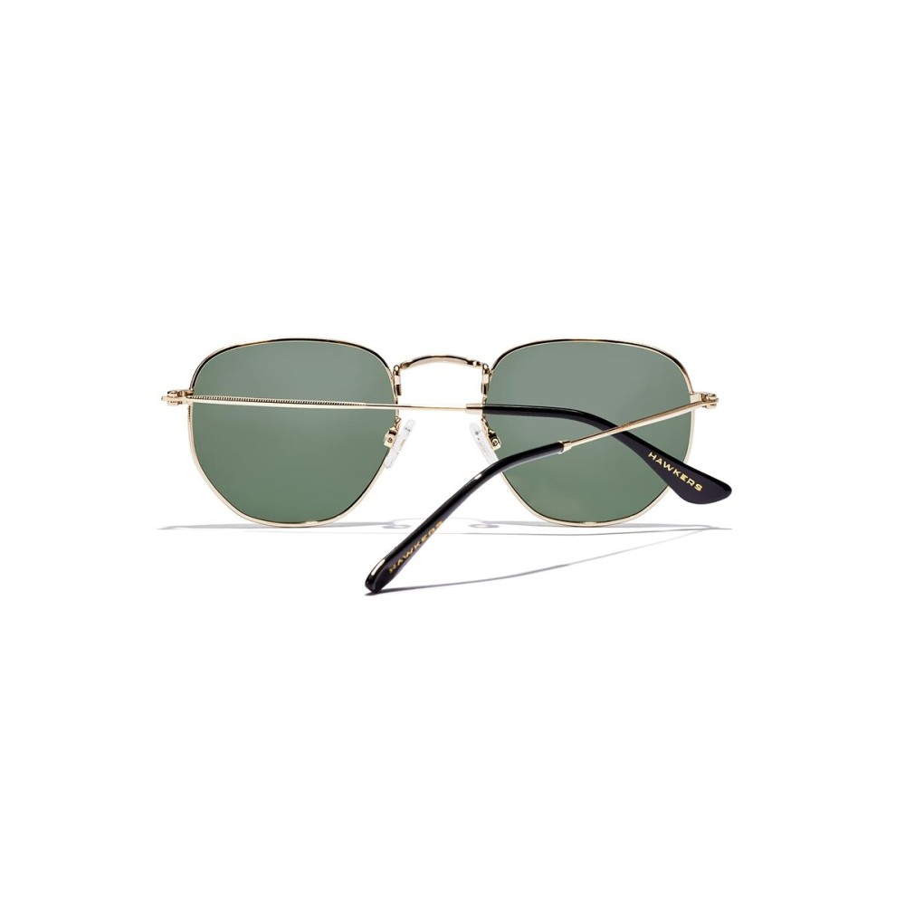 Unisex-Sonnenbrille Hawkers SIXGON DRIVE Gold Ø 51 mm grün