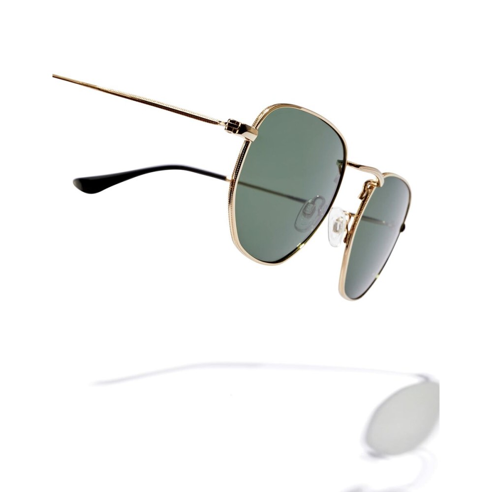 Unisex-Sonnenbrille Hawkers SIXGON DRIVE Gold Ø 51 mm grün