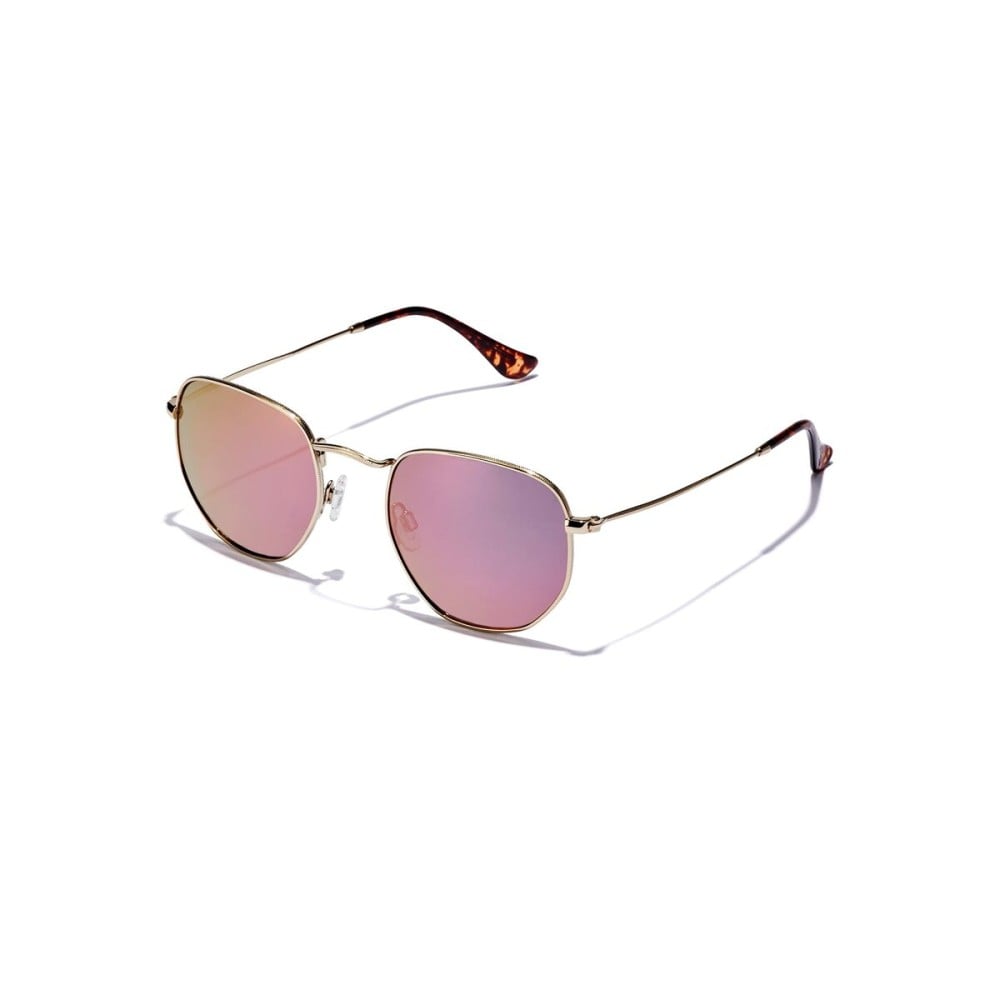 Unisex-Sonnenbrille Hawkers SIXGON DRIVE Gold Ø 51 mm Lila