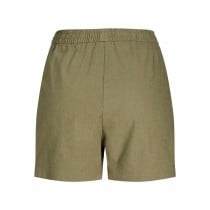 Damen-Sportshorts Jack & Jones grün Leinen