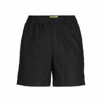 Damen-Sportshorts Jack & Jones Schwarz Leinen