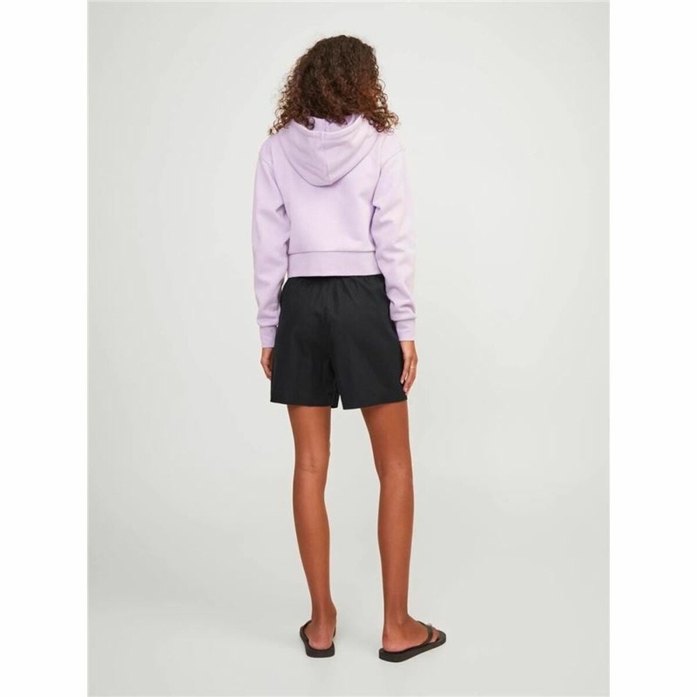 Damen-Sportshorts Jack & Jones Schwarz Leinen