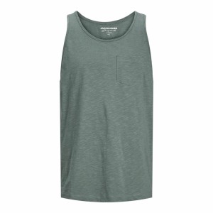 Tank Top Men Jack & Jones Jortampa Slub Green