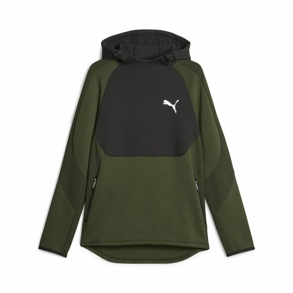 Sweat à capuche homme Puma Evostripe Dk Vert