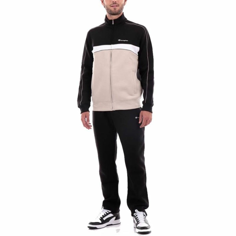 Jogginghose für Erwachsene Champion Full Zip Legacy Schwarz Herren